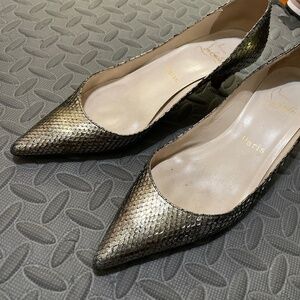Christian Louboutin low heel pumps